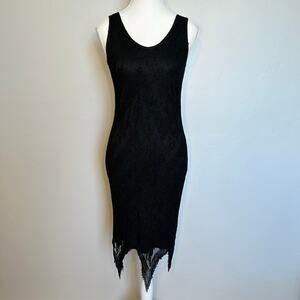 Knit midi dress